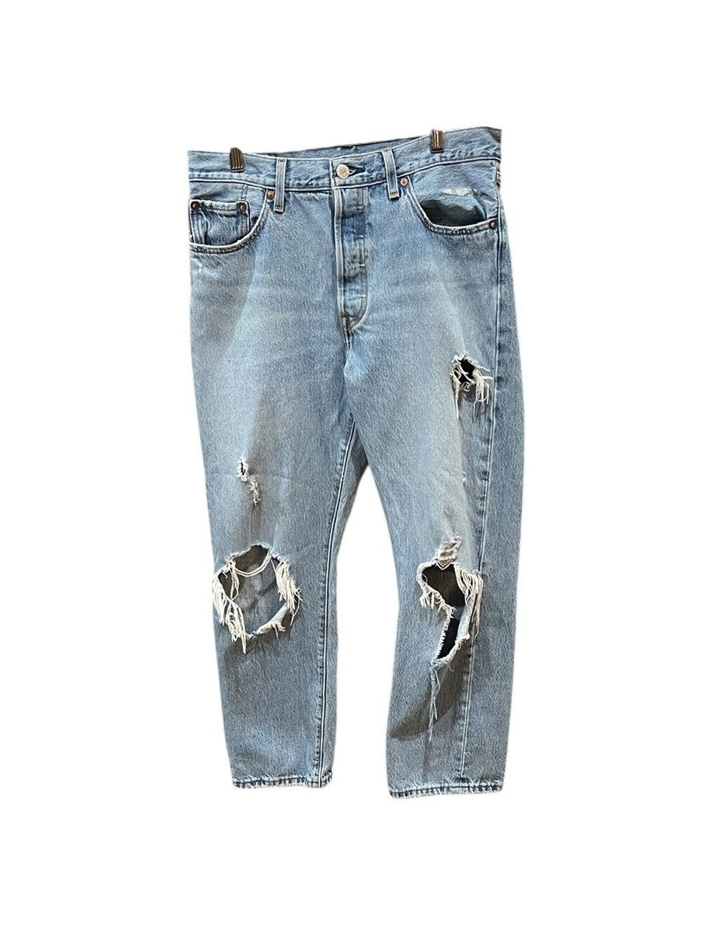 Vintage Levi’s 501 Big E High Rise‎ Straight Leg Jean SZ 29